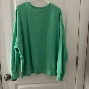 American Eagle Outfitters Mint Green Sweatshirt